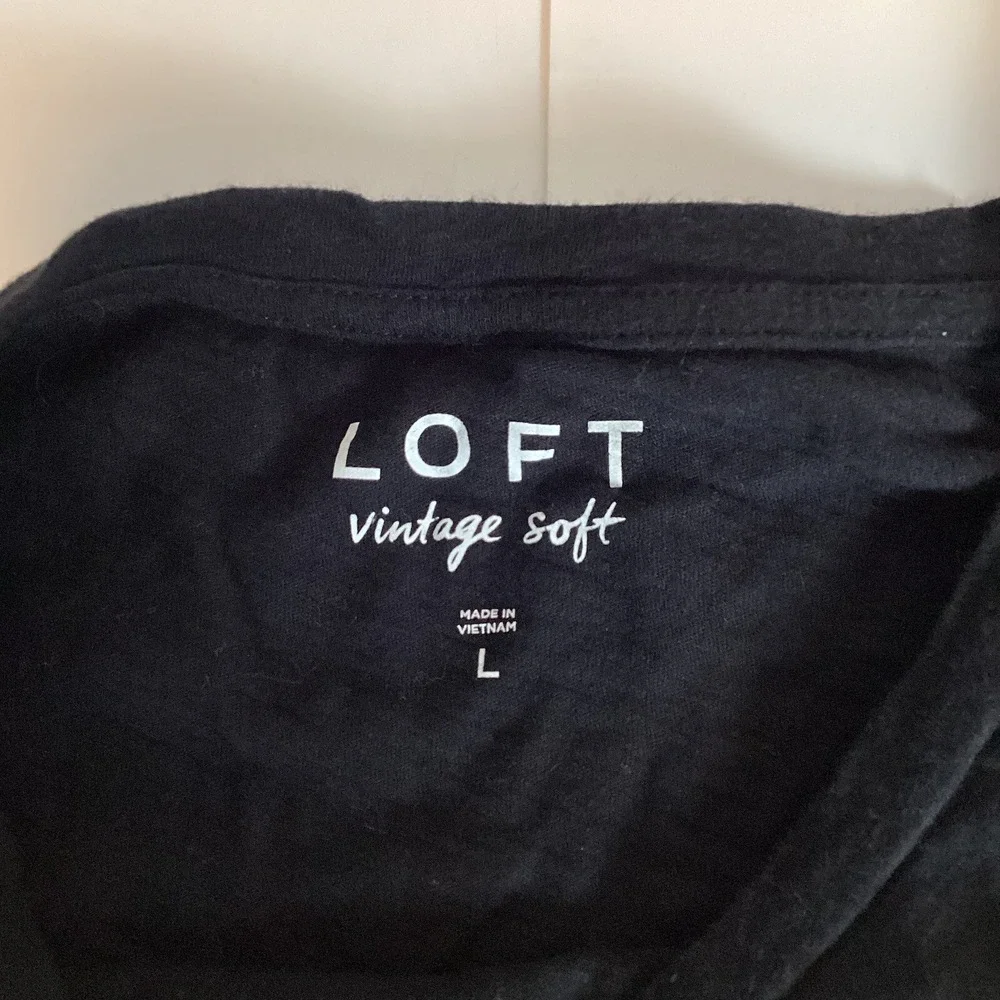 Loft Womens Tank Top Shirt Top Size L Large Soft Stretch Comfort Casual Love - Picture 4 of 9